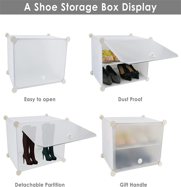 plastic shoe rack